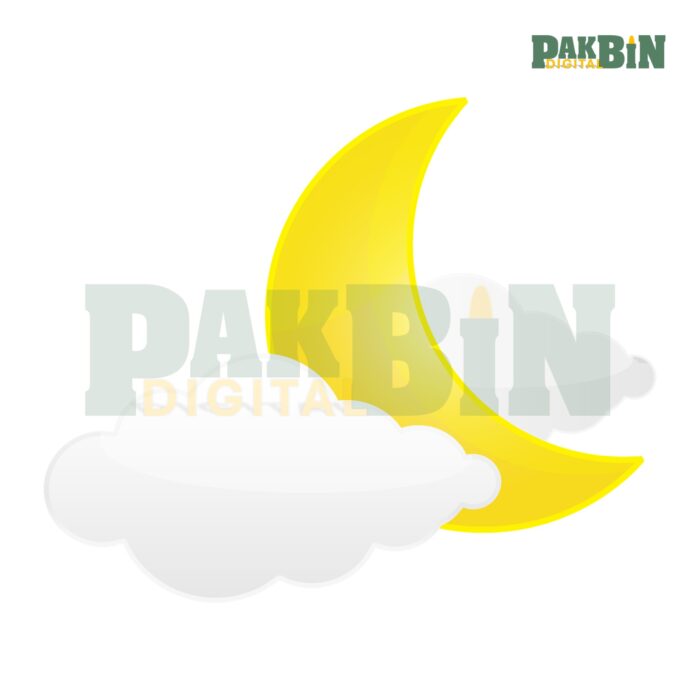 Cute Sun and Moon Clipart Collection with Stars & Clouds - Image 5