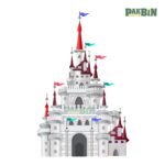 Fairytale Castle PNG Clipart Bundle