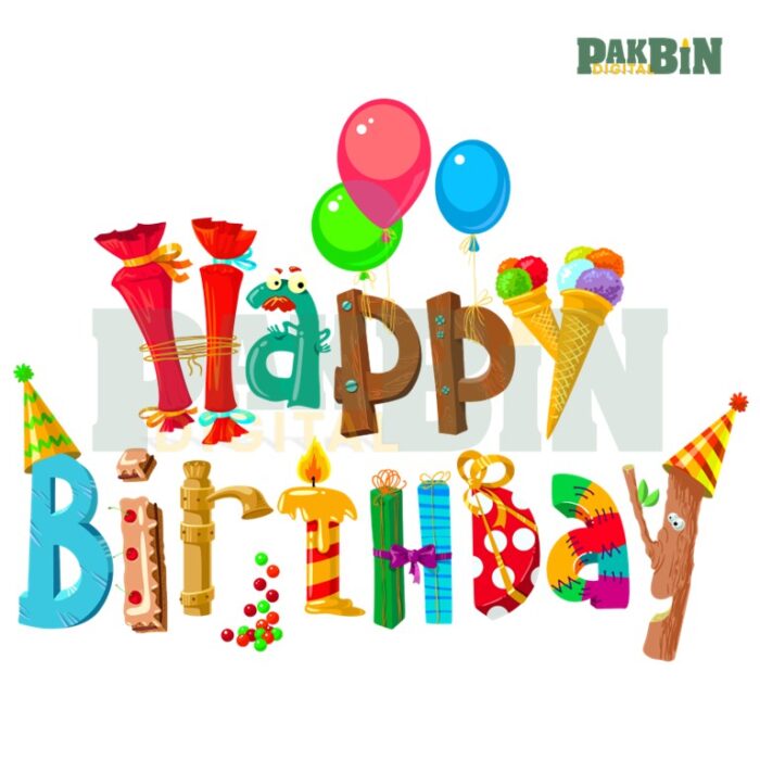 390+ Happy Birthday PNG Bundle | Transparent Clipart Pack - Image 2